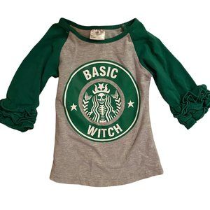 XS (18-24m) Basic Witch Raglan Tee